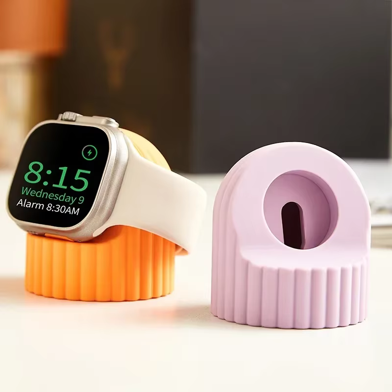Support de chargeur de montre en Silicone