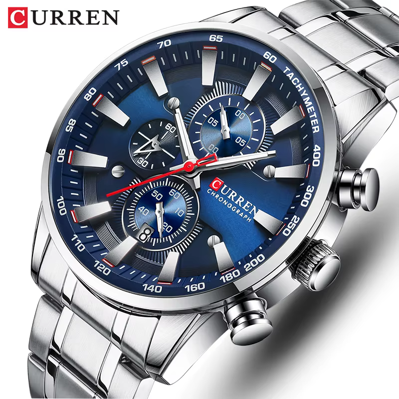 Istro REN-Montre à Quartz Étanche pour Homme
