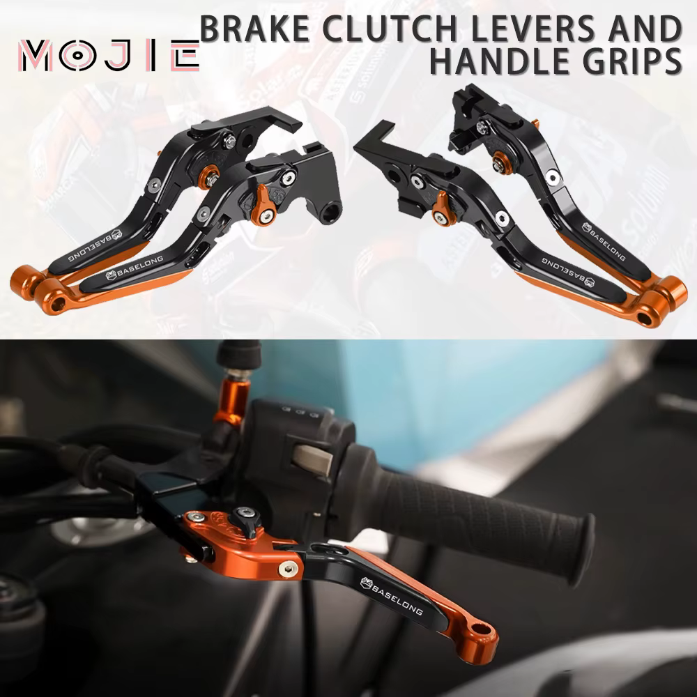 Leviers de frein et d'embrayage pliables pour moto KTM 125/200/250/390/640/690/790/890 DUKE 990/1290 Super Duke R/GT