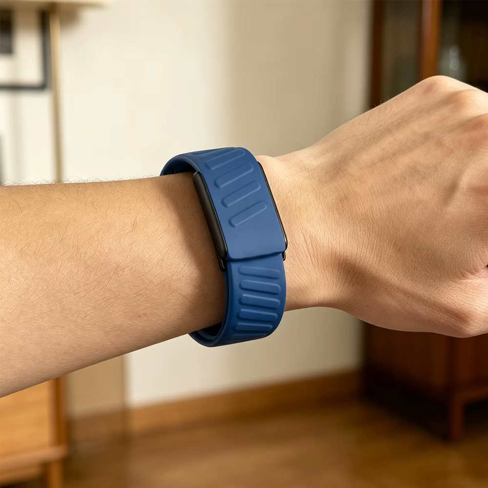 Bracelet de montre en silicone bicolore pour Google Fitbit Air Change To Whoop 5.0