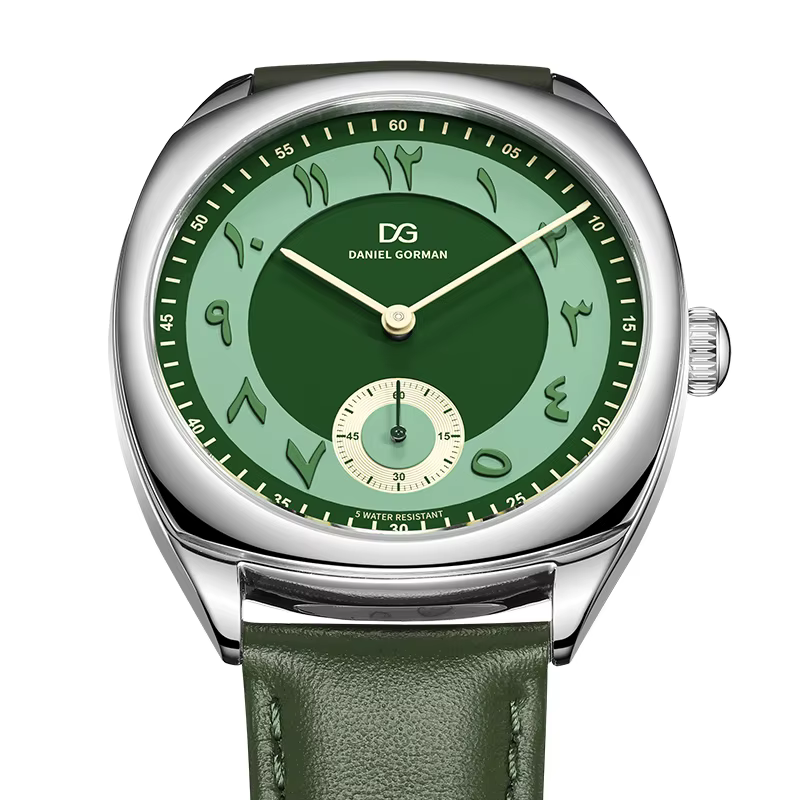 Daniel Gorman-Montre à quartz étanche pour homme