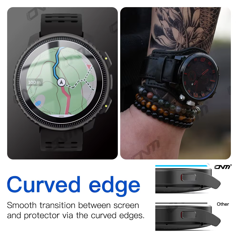 Protecteur d'écran HD transparent pour montre intelligente Vertical Suunto