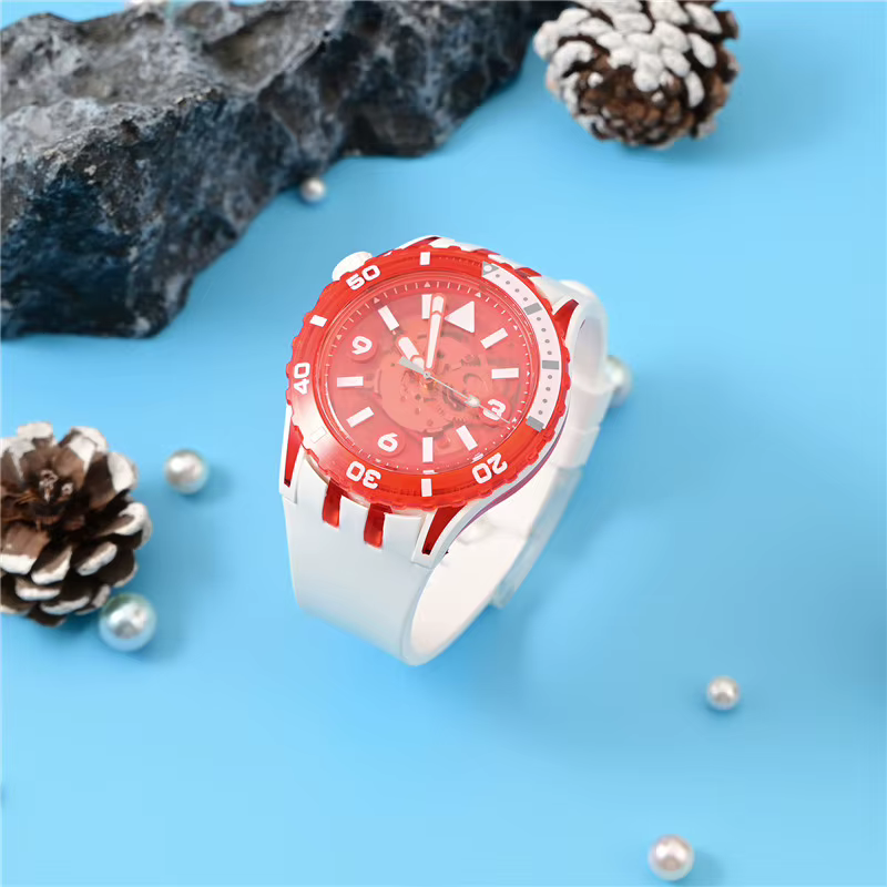 Bracelet de montre en Silicone liquide pour Swatch Scubaqua Series