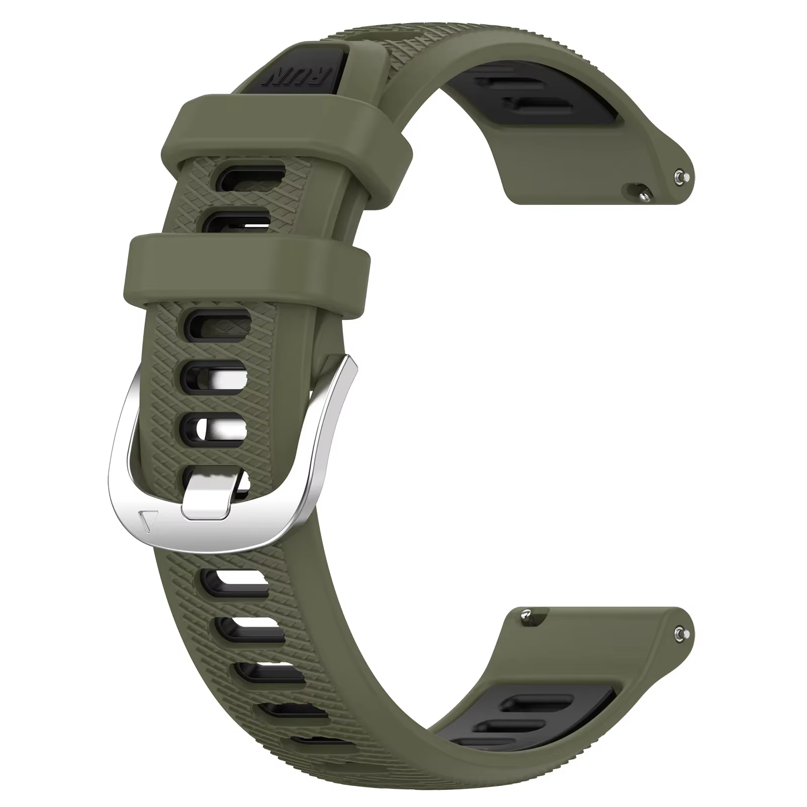 Nouveau bracelet de montre en Silicone de 20mm pour Garmin Forerunner 165 / 245 / 645 / 158 / Vivoactive 3 / 5