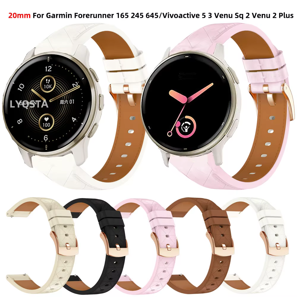 Bracelet de montre en cuir PU