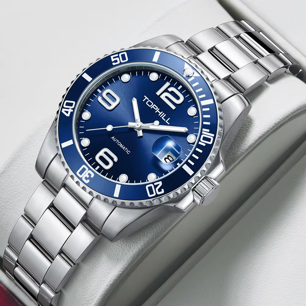 Montre mécanique automatique TOPHILL 40mm Dandong 2820 pour homme