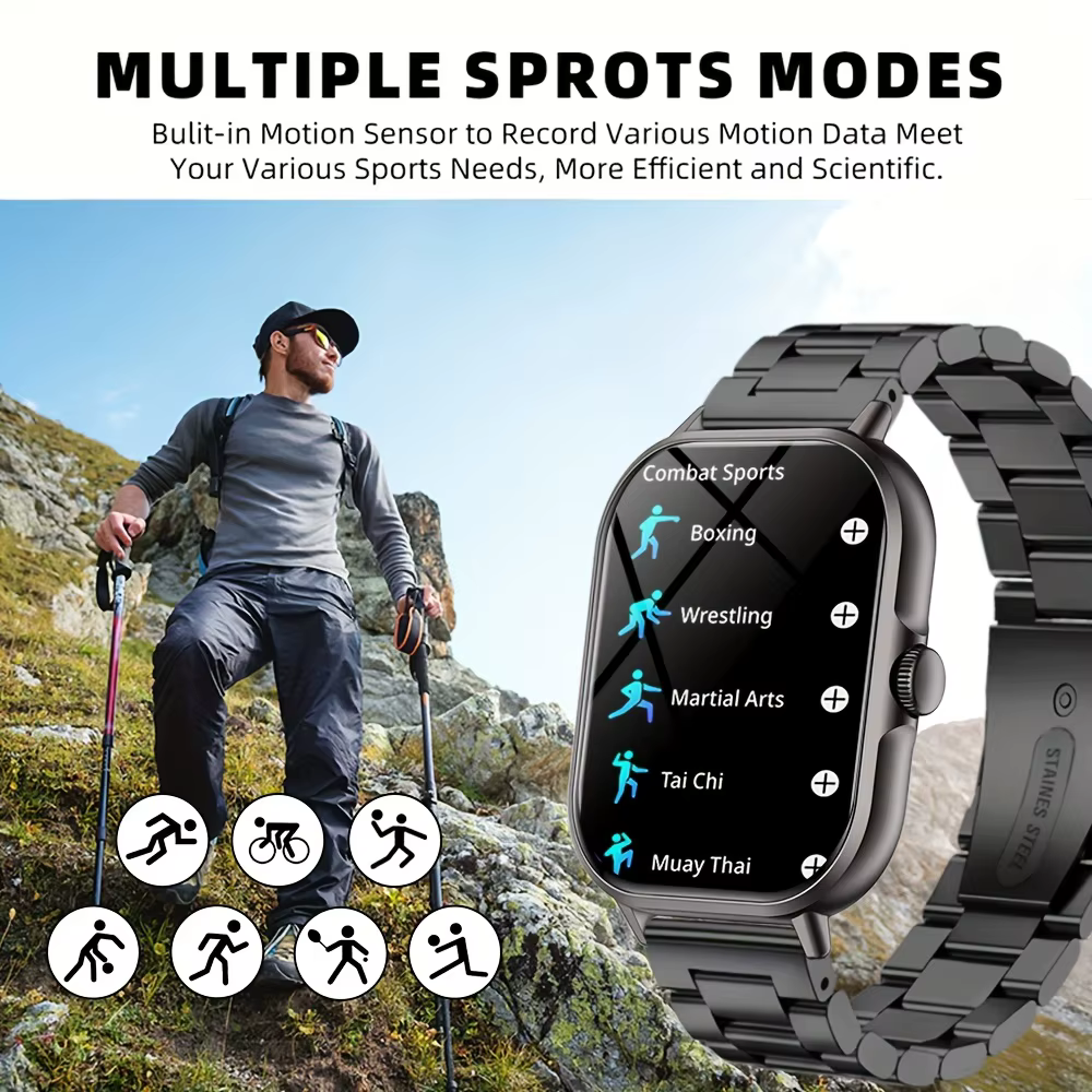 Montre connectée, écran tactile de 2
