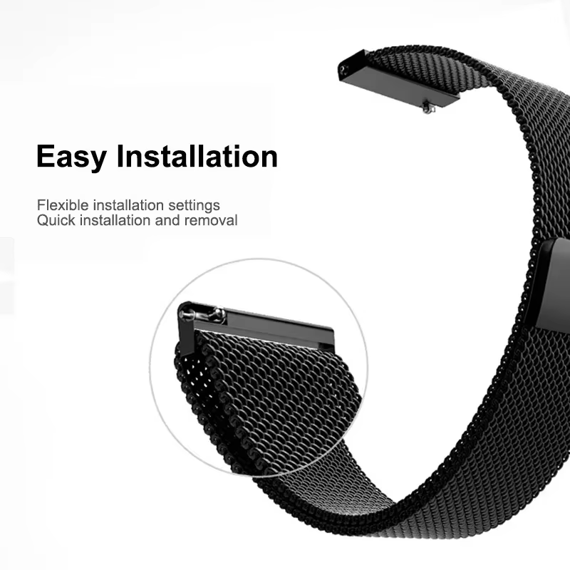 Bracelet métallique pour Garmin Venu 3 3S 2 2S
