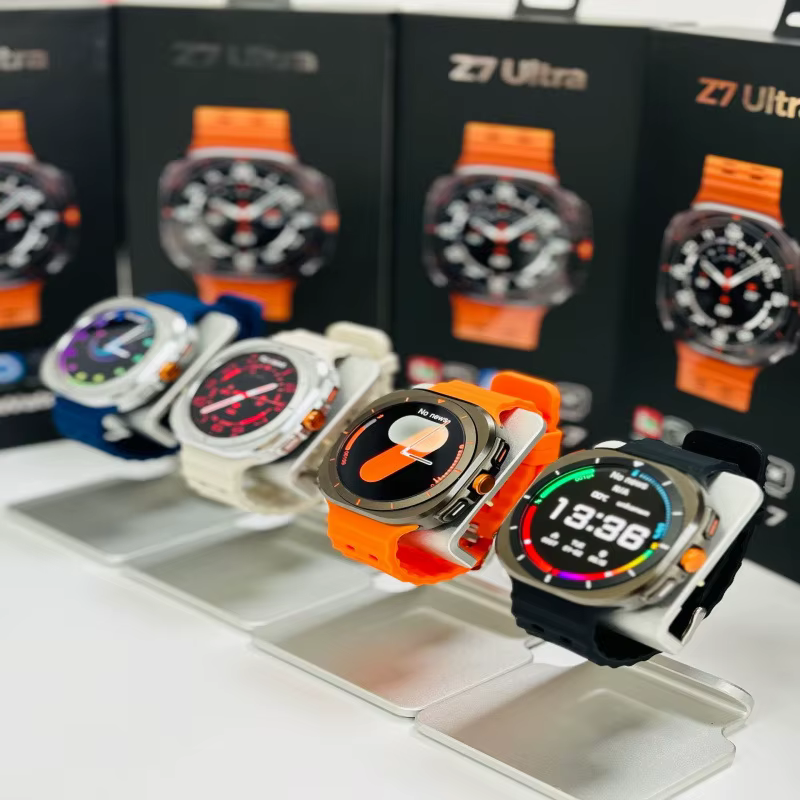 Z7 Ultra montre intelligente Bluetooth appel Siri Assistant vocal île dynamique