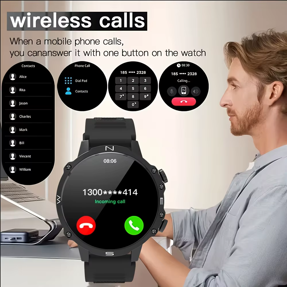 Montre connectée pour homme