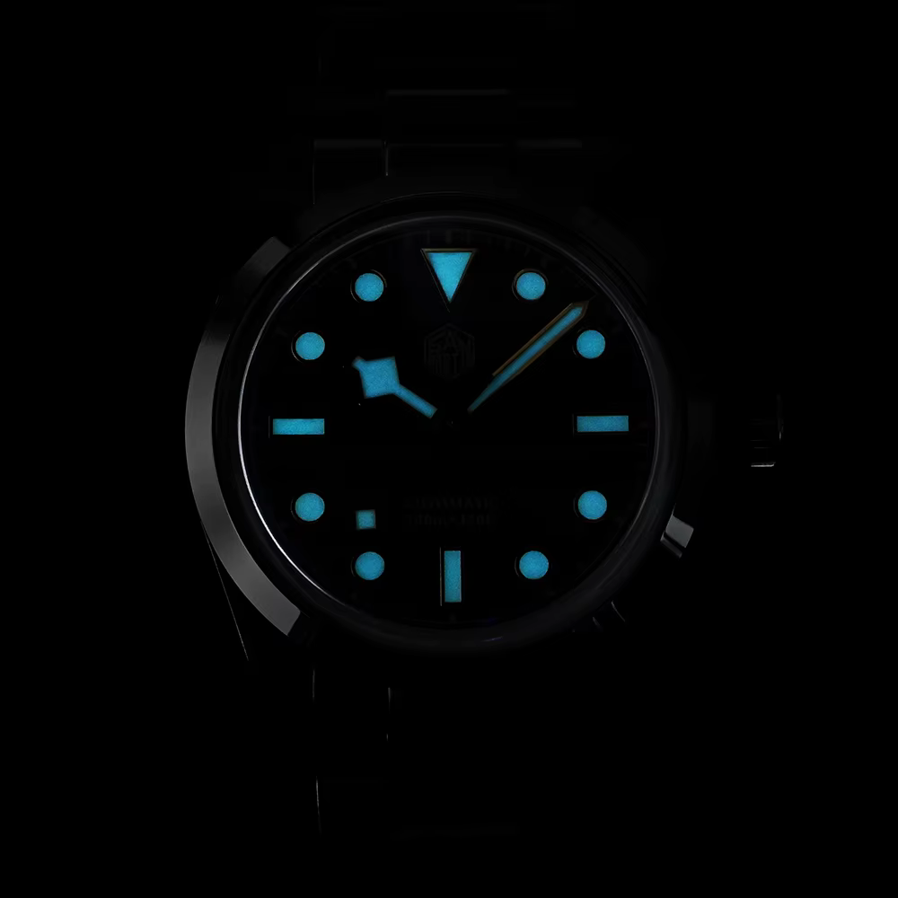 San Martin Vintage 36mm BB36 explorer série d'escalade luxe hommes montre Couples Sport montres automatique mécanique 10Bar Relogio