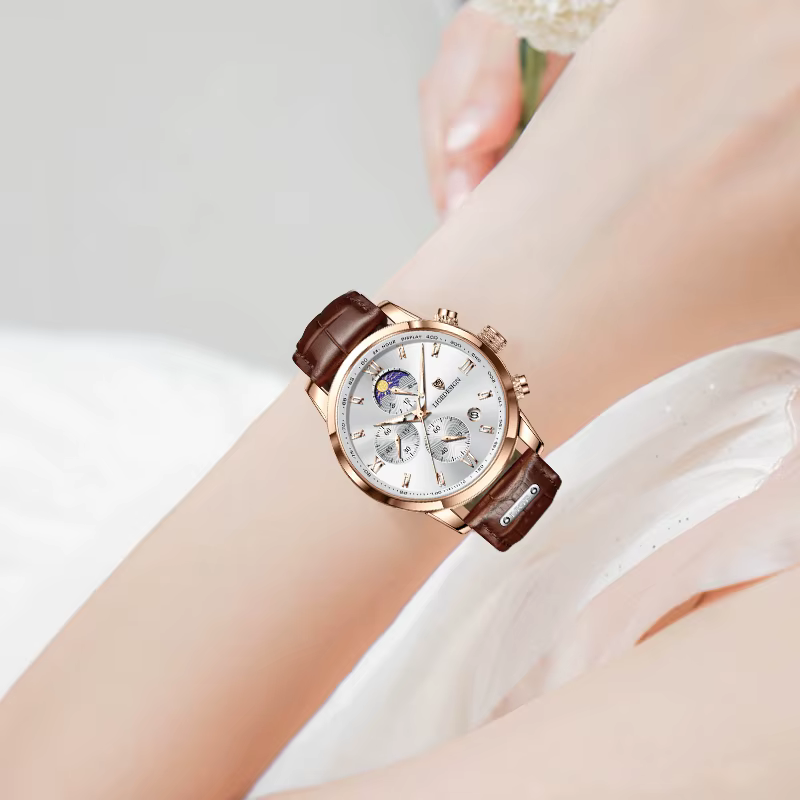 Montre Femme LIGE de Luxe Tendance