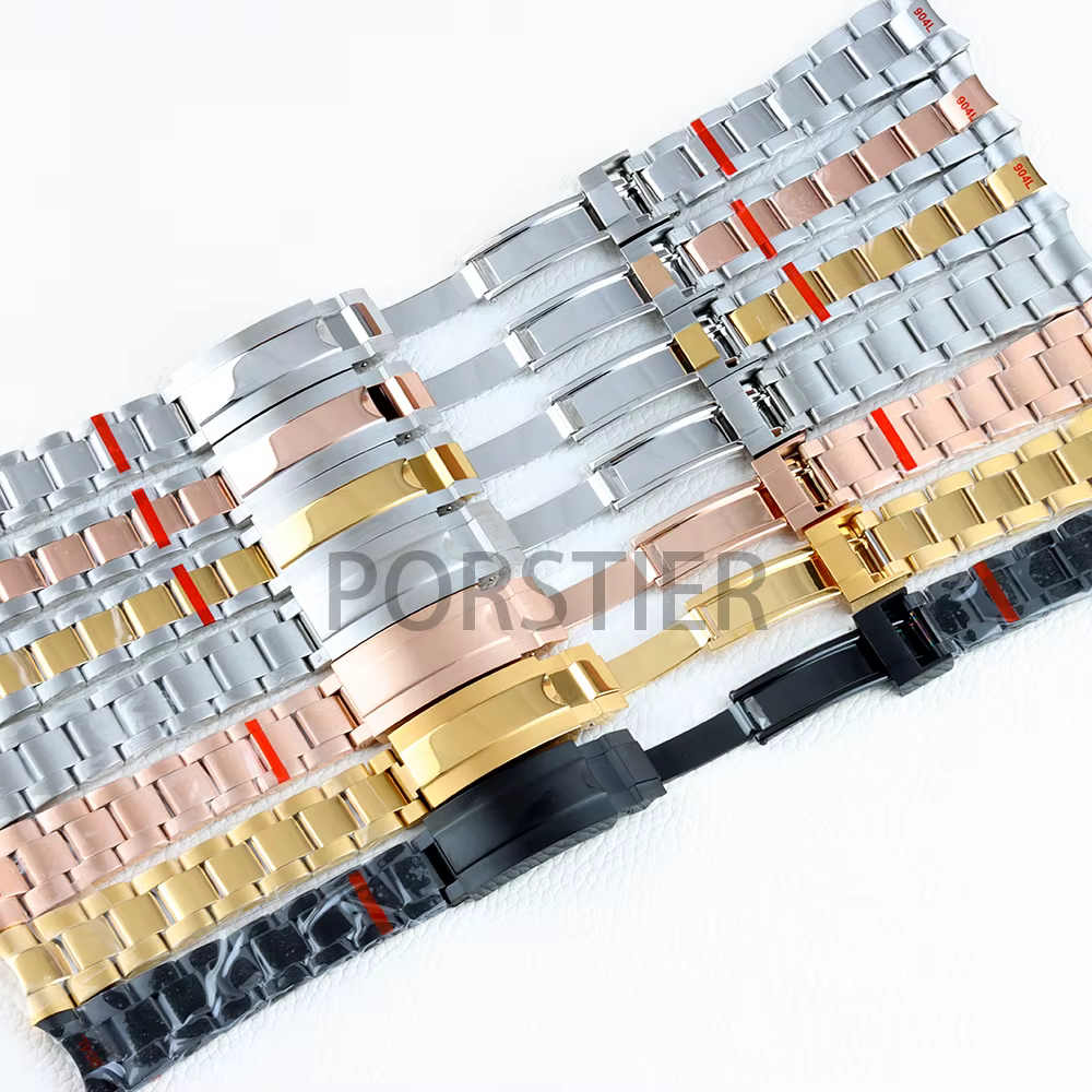Jubilee-Bracelet de Montre en Acier Inoxydable de 20mm