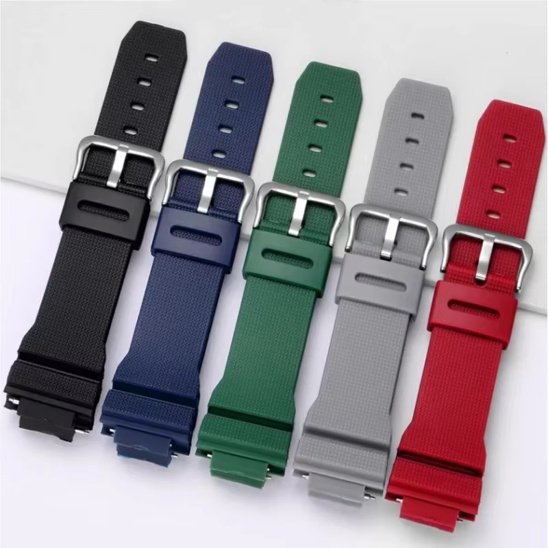 Bracelets de montre pour Casio g-shock GM-2100 GM-S2100 GA-2100 GM-5600/GA5600 silicone hommes sport étanche