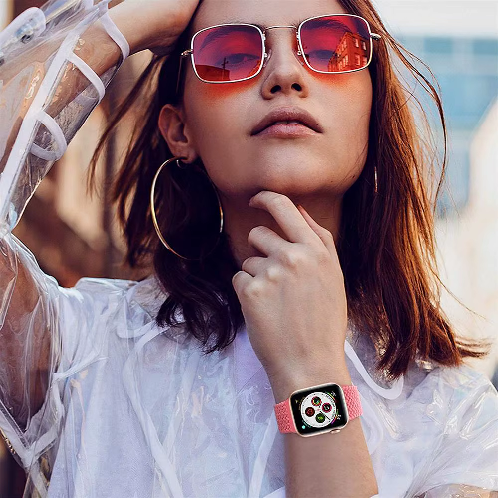 Bracelets élastiques tressés pour Apple Watch