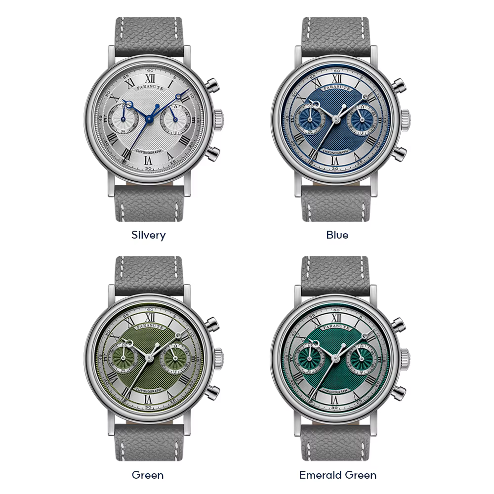 FARASUTE 2025 nouvelles montres rétro pour hommes montre à Quartz