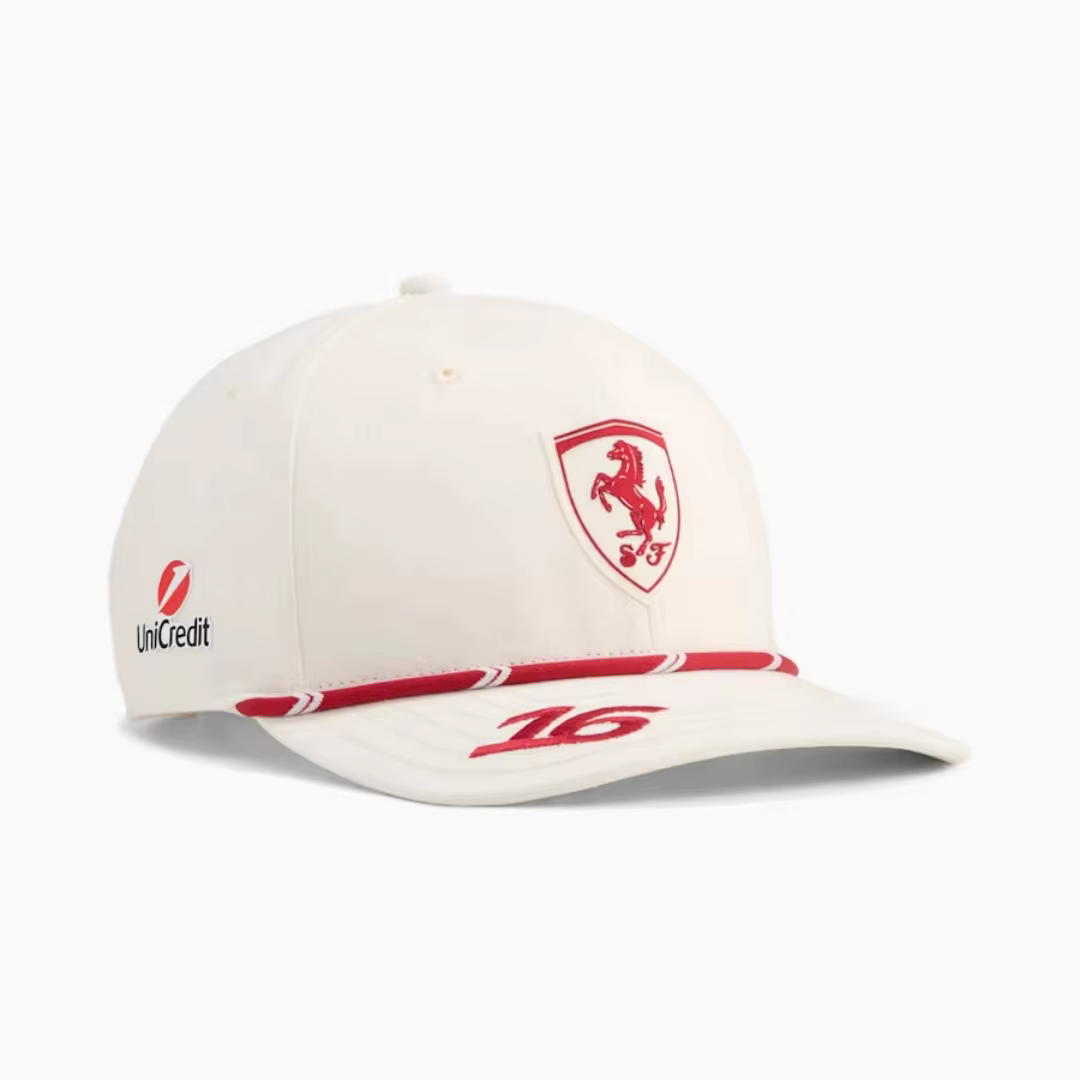 Casquette de camionneur Scuderia Ferrari 2026 GP de Silverstone au Royaume-Uni Hamilton, Casquette GP de Monaco 2026 Leclerc, Ferrari, MONZA, MIAMA, Las Vegas, Casquette pour fans