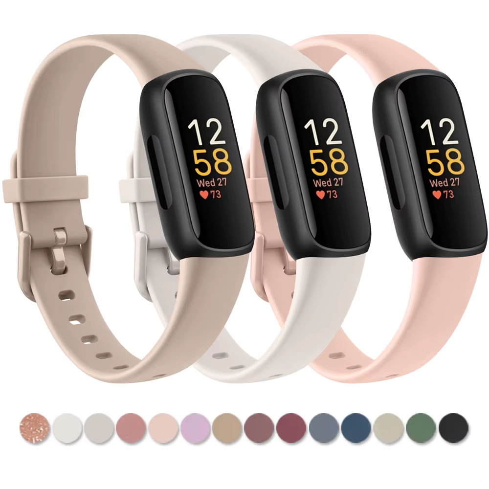 Bracelet en Silicone souple pour Fitbit Inspire 3/Inspire 2