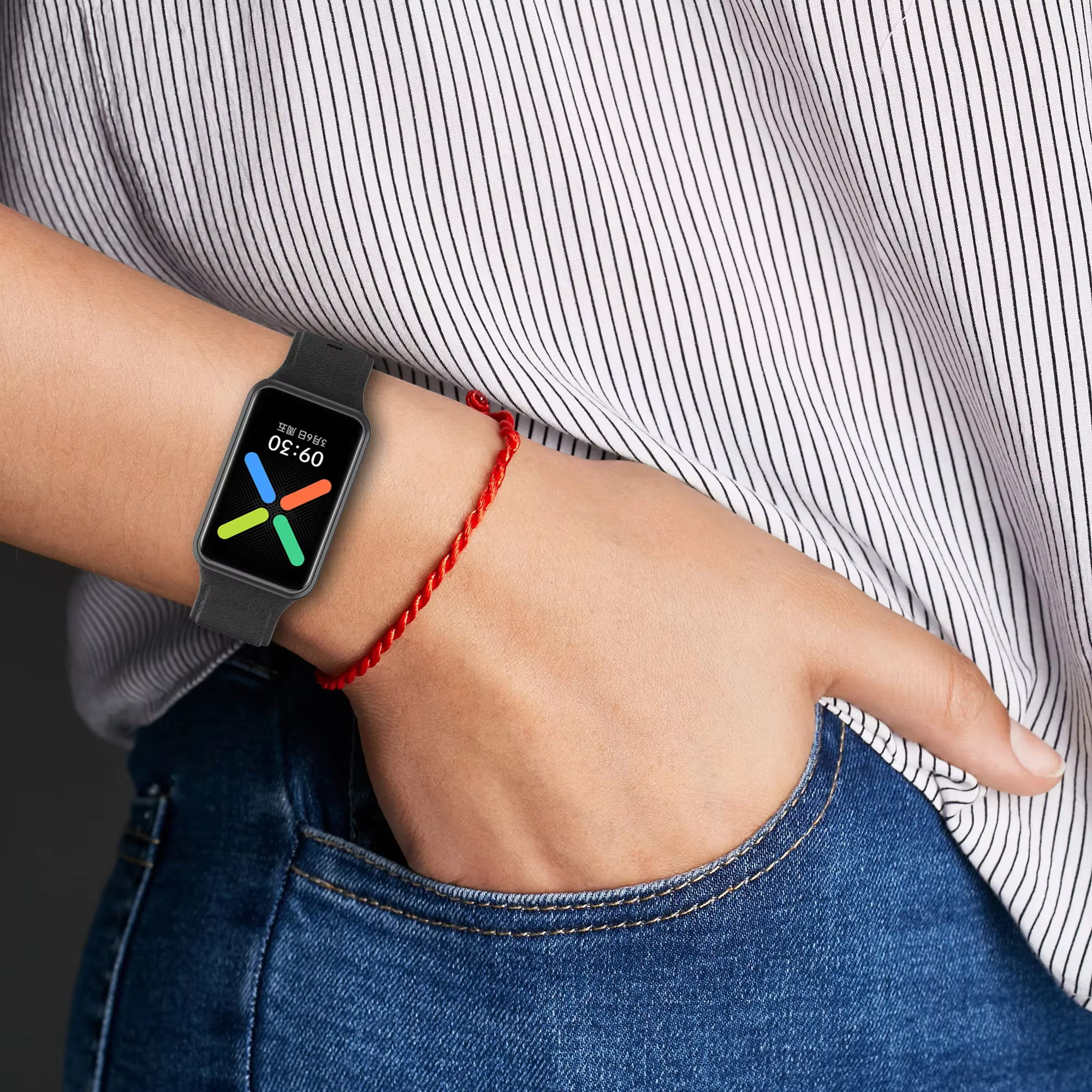 Bracelet en Silicone pour montre oppo
