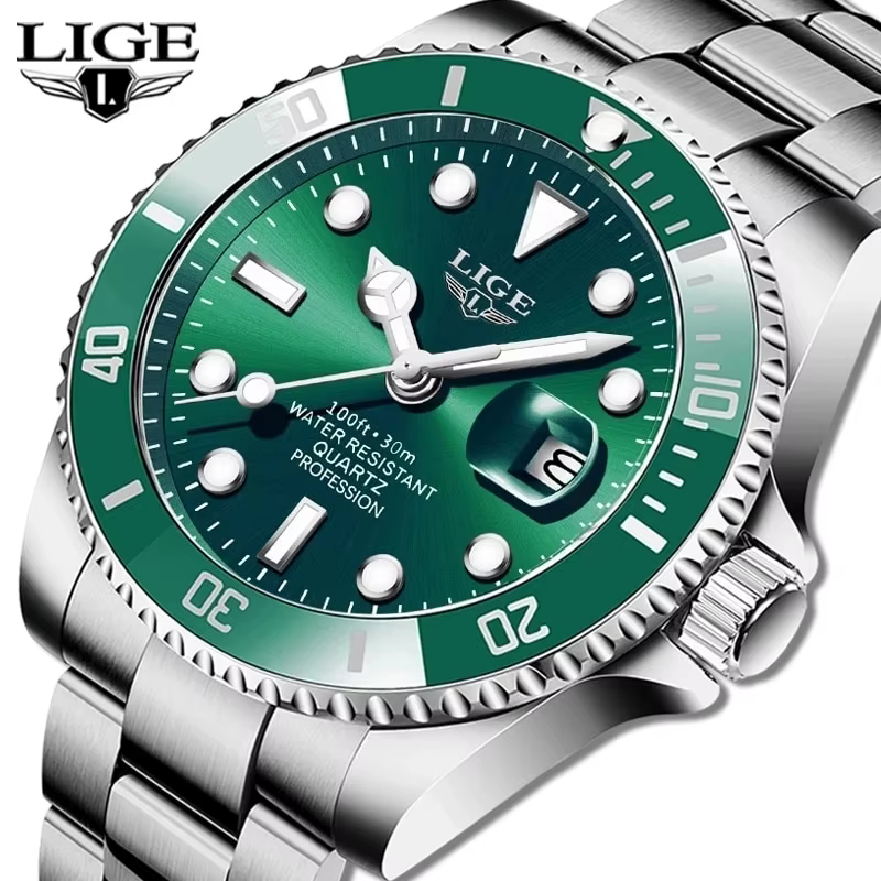 Montre de plongée étanche pour homme