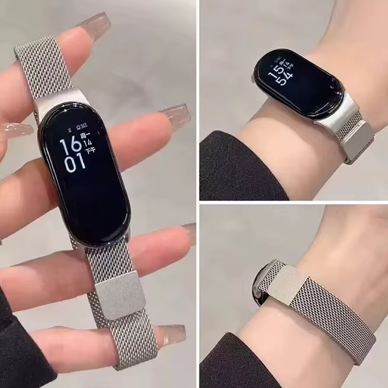 Bracelet à boucle milanaise pour xiaomi smart band 10