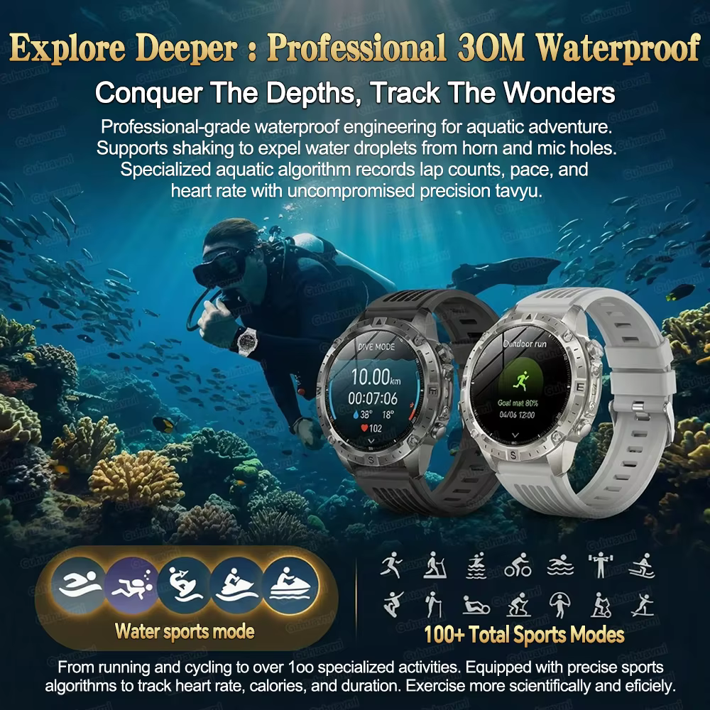 Nouvelle montre connectée sport tout-terrain avec GPS intégré