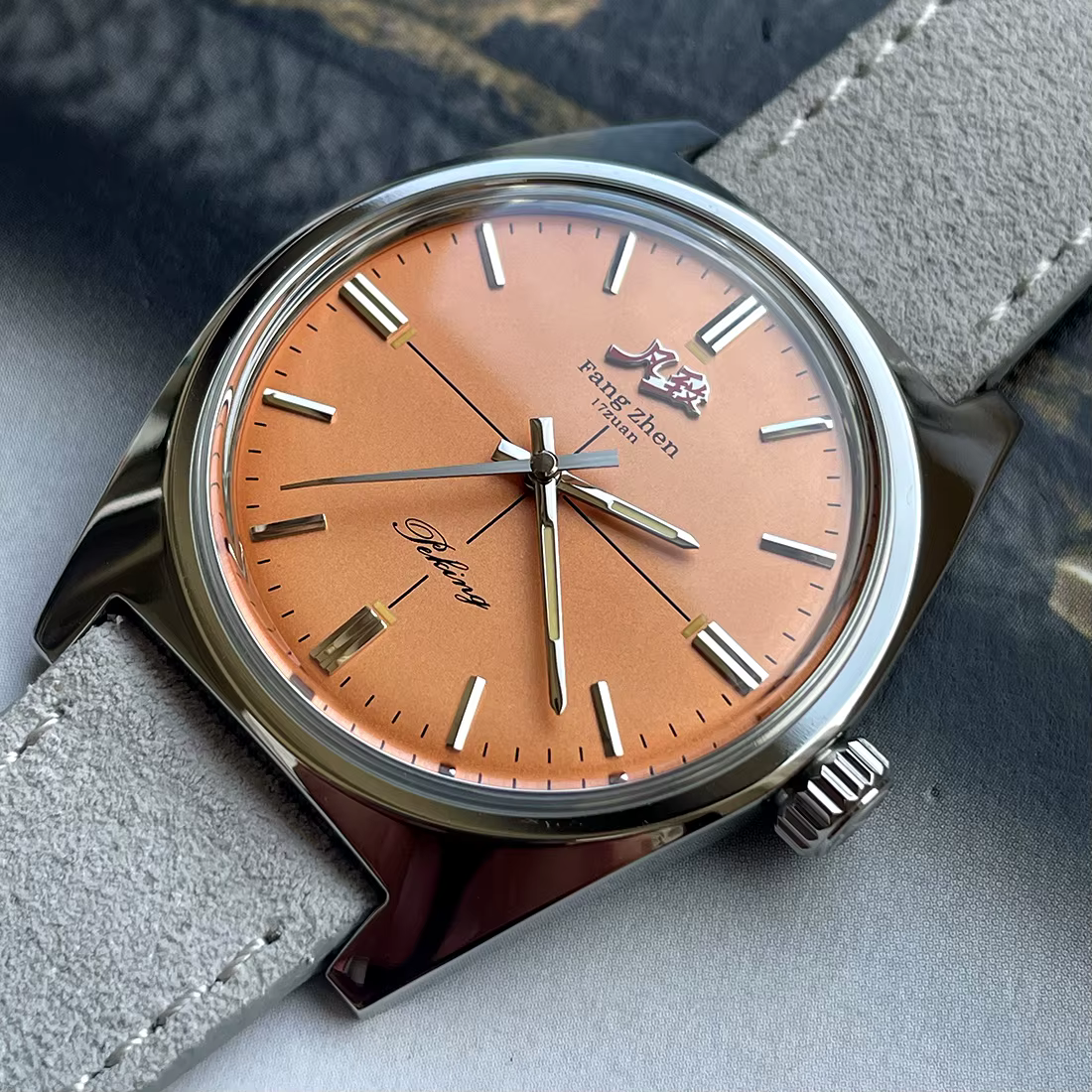 Merkur-Montre mécanique à remontage manuel pour homme