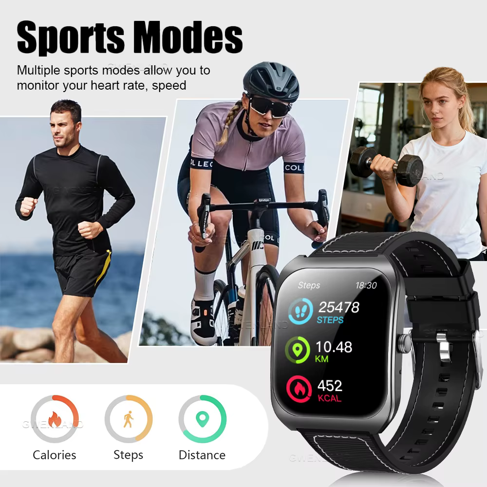 Montre connectée pour hommes et femmes