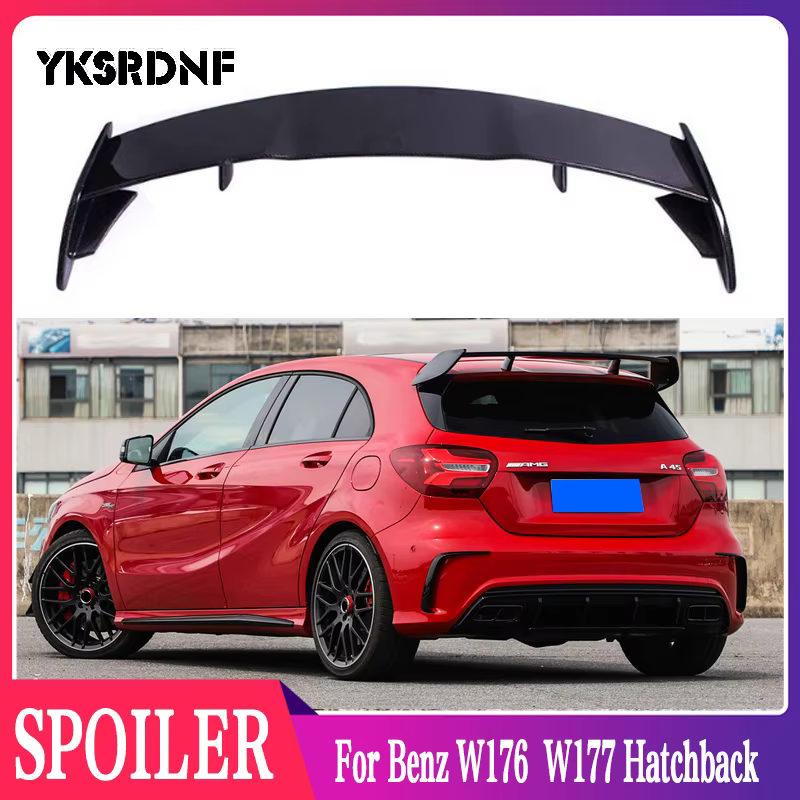 Kit de carrosserie pour Mercedes Benz Classe A W176 W177 A180 A200 A220 A250 A260 Jas A45, toit arrière, coffre, Spomicrophone, ailes, accessoires, 2013-2022