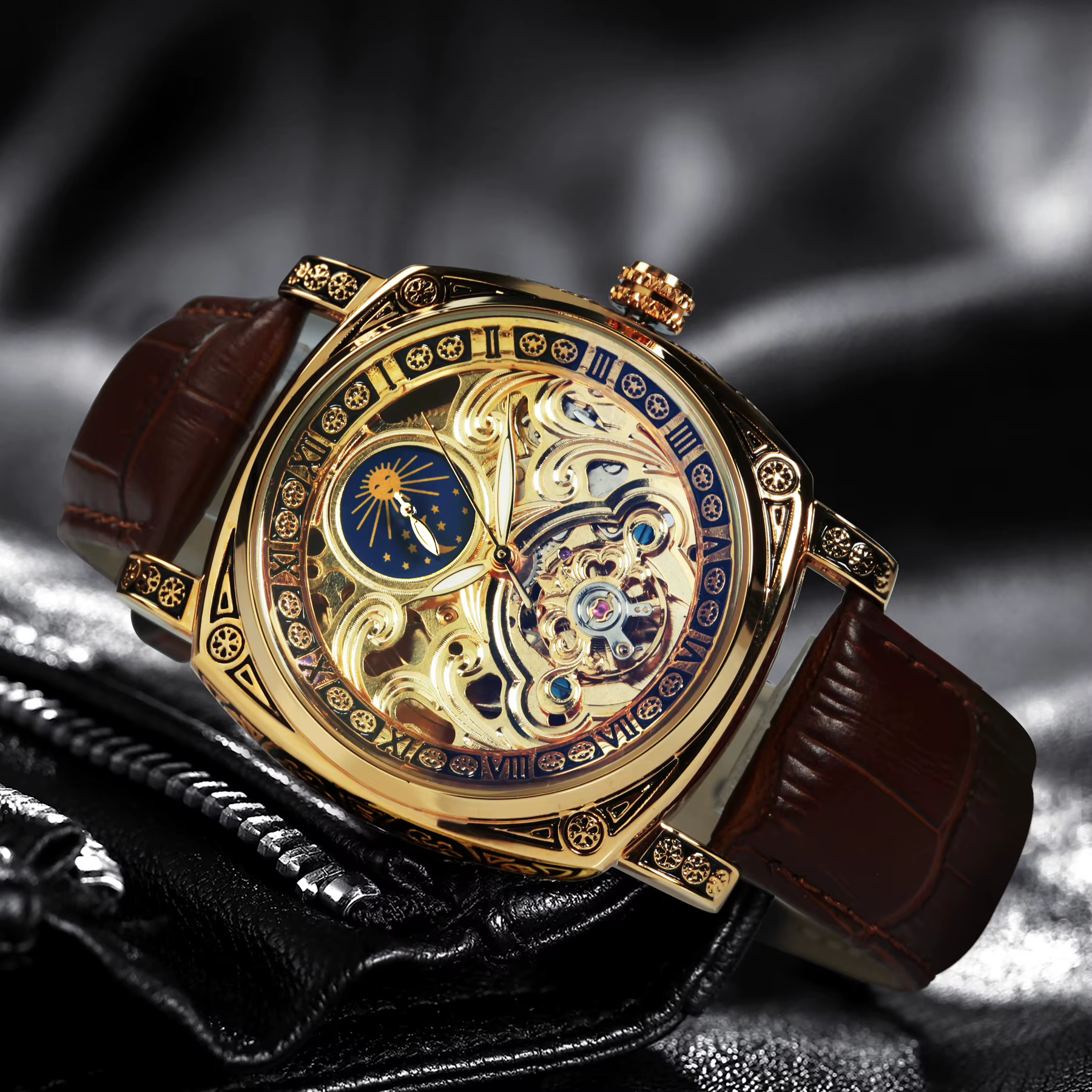Montre de luxe AOKULASIC pour homme