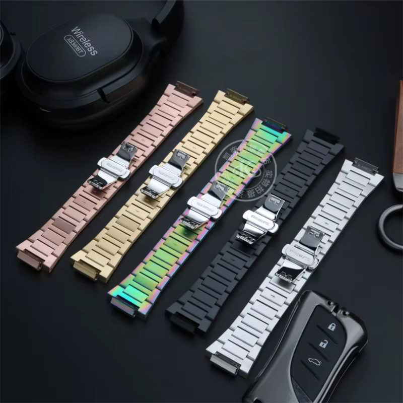 Pour mol GA-2100 GM2100 bracelet de montre G-SHOCK ferme chêne modifié acier raffiné
