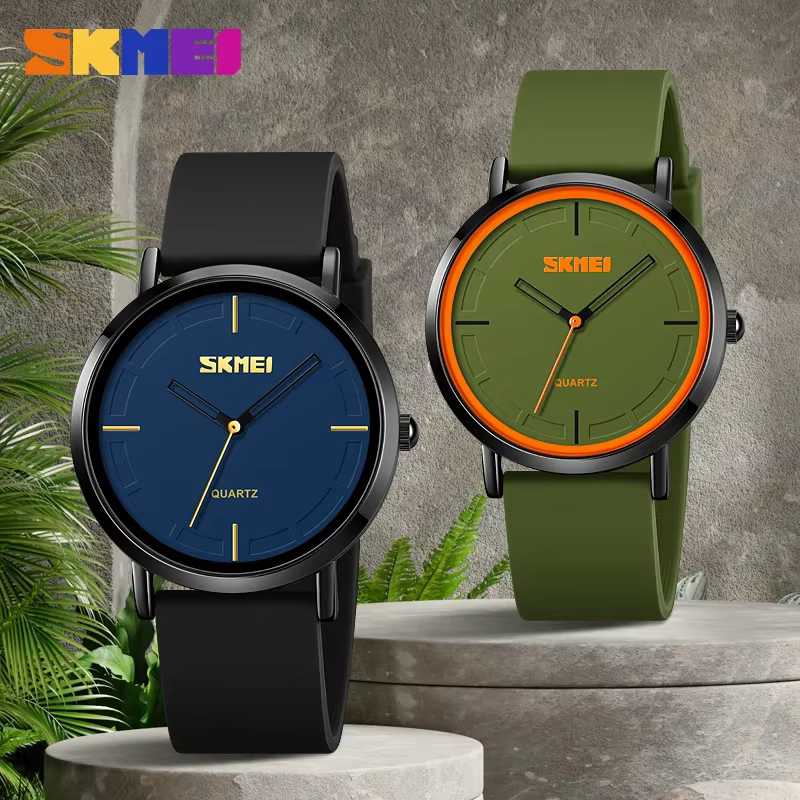 SKMEI 2050 montre à Quartz Simple de luxe pour hommes décontracté étanche sport