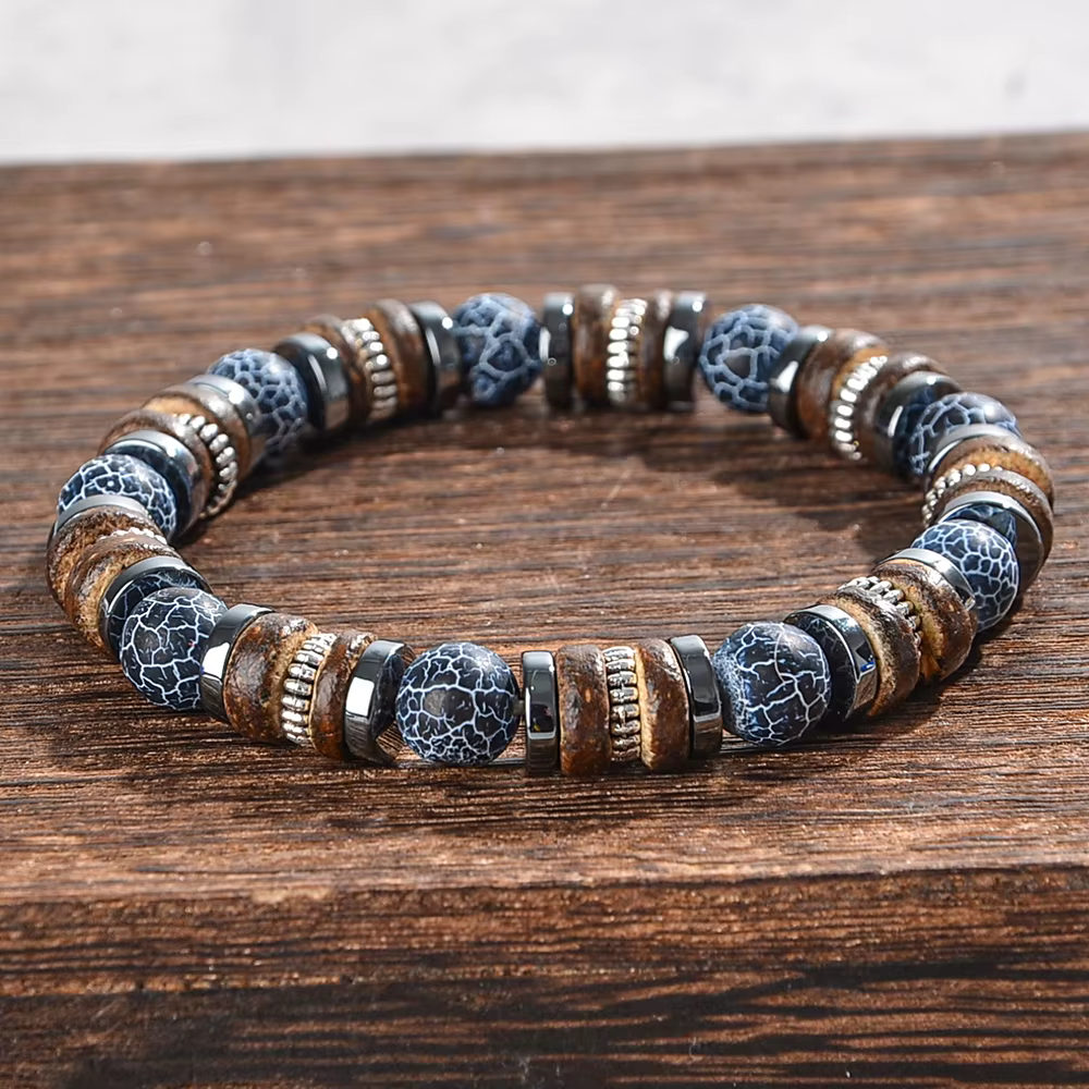Bracelet de protection d'équilibre de pierres précieuses naturelles, bracelet de perles de cristal spirituel, bracelet qui favorise l'auto-acceptation