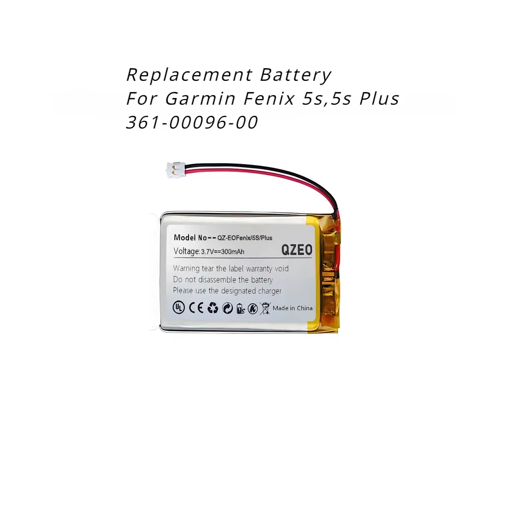 Batterie de rechange pour montre de sport Garmin Fenix 5 5X 5S Plus