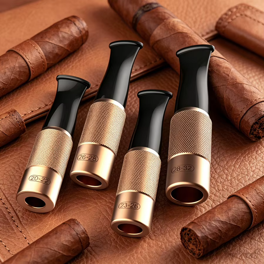 Embout pour cigareillo, accessoire pour cigares miniatures de calibre 20 à 32, porte-cigareillo, bande pour cigare Cohiba