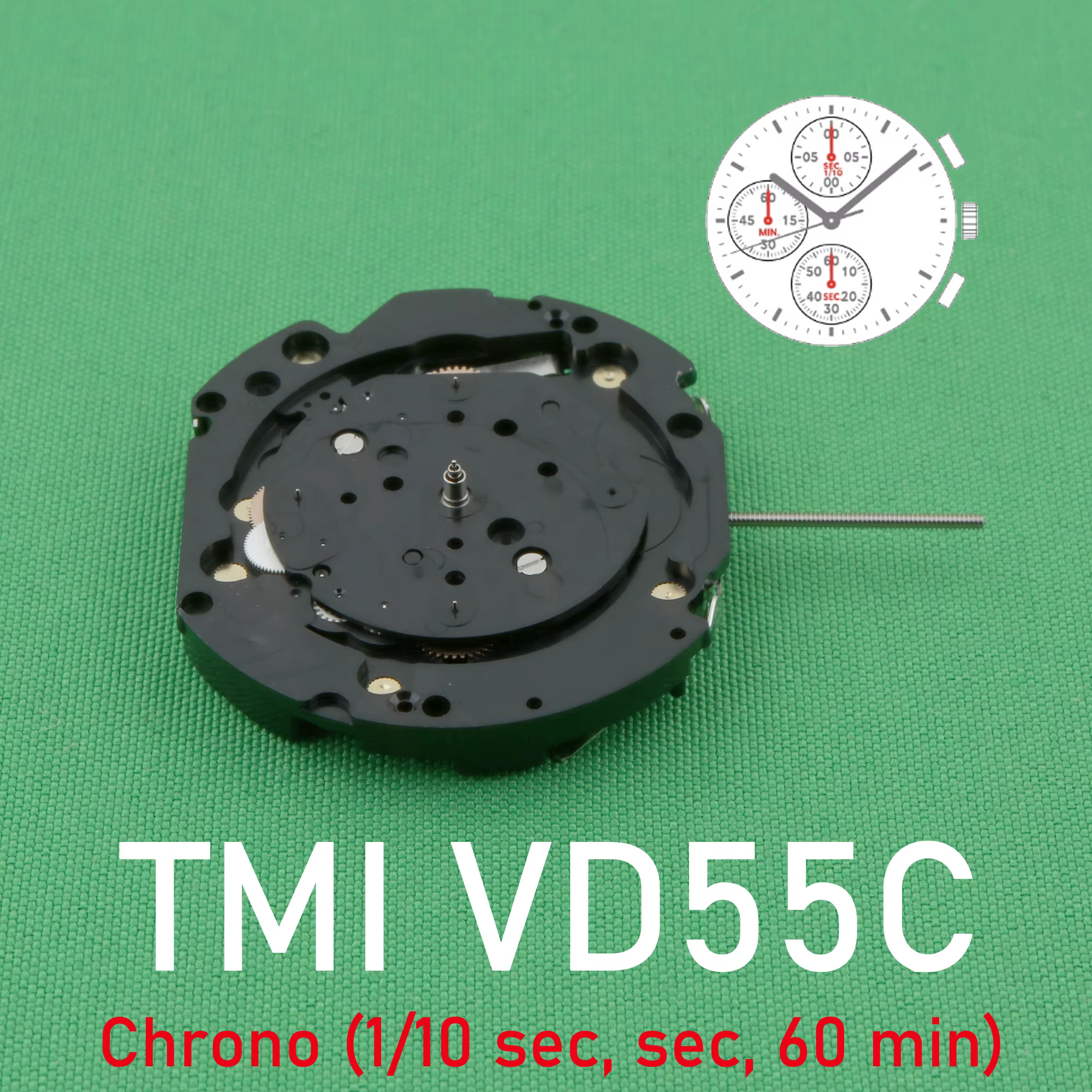 Mouvement de Montre Japonais Original SeATM VD55