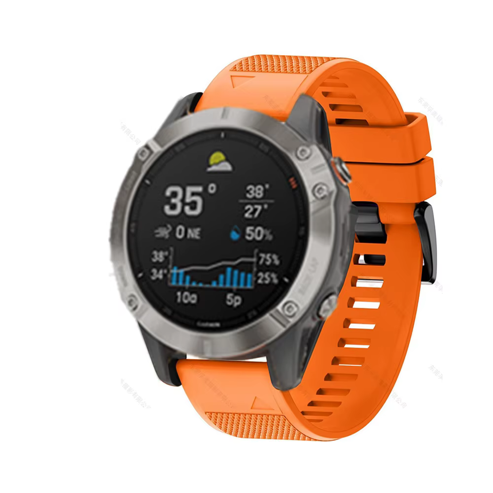 FIFATA bracelets de montre intelligente pour Garmin Fenix 7 6 6S 6X 5 5S 3 3HR Forerunner 935 945 Bracelet à dégagement