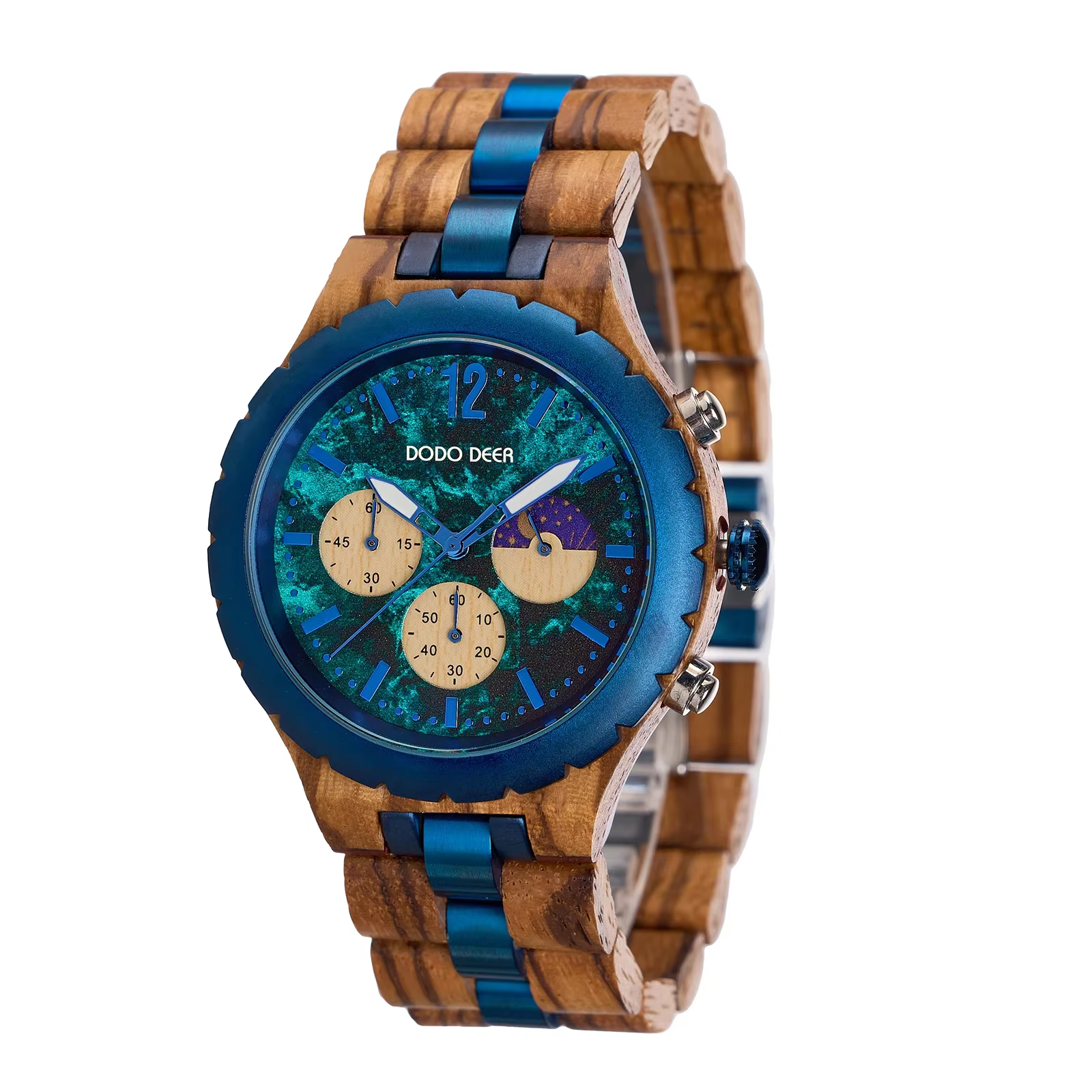 DODO DEER une montre à Quartz en bois pour hommes