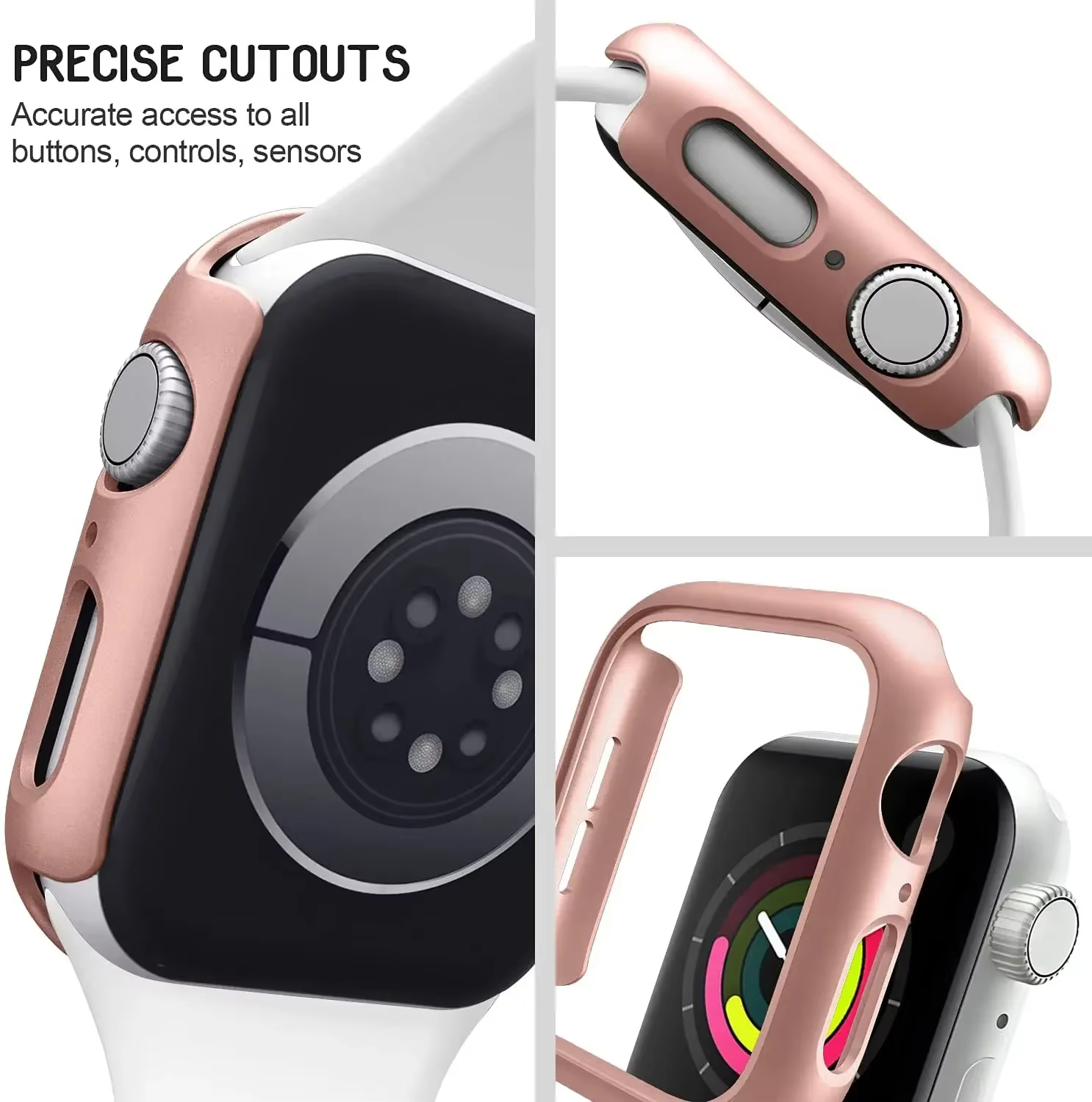 Housse pour boîtier de montre Apple 45mm 41mm 44mm 40mm 42mm 38mm 46 49mm
