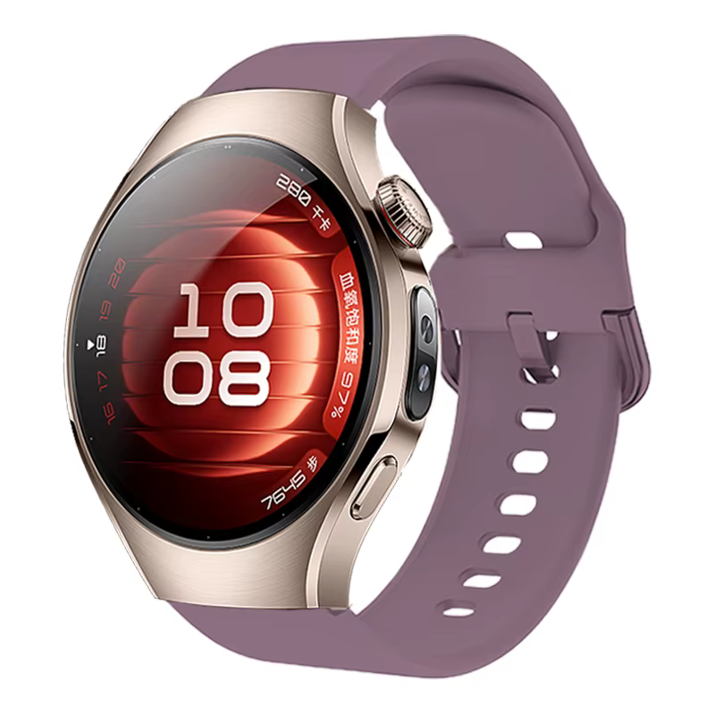 Bracelet en Silicone 18mm boucle colorée pour Huawei montre Gt4 41mm
