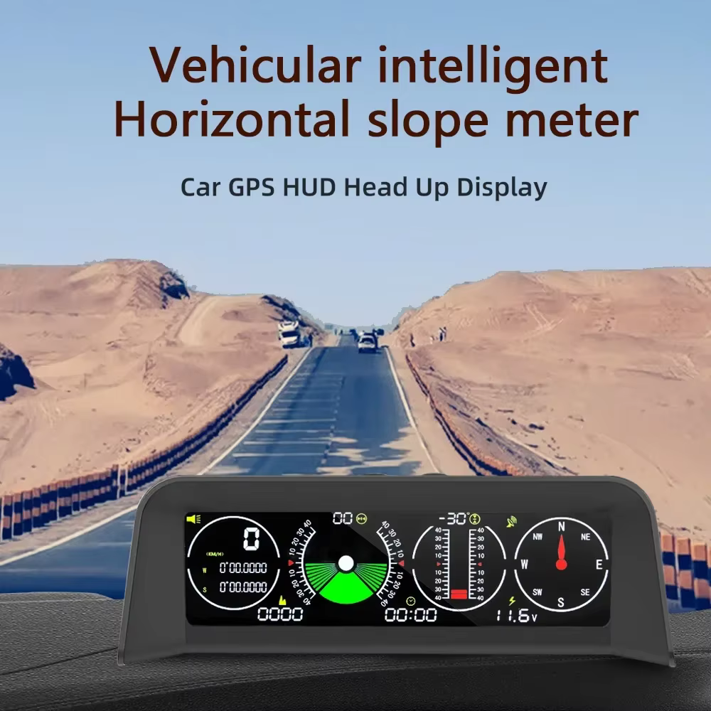 Compteur de vitesse GPS X90 multifonction numérique HUD affichage tête haute