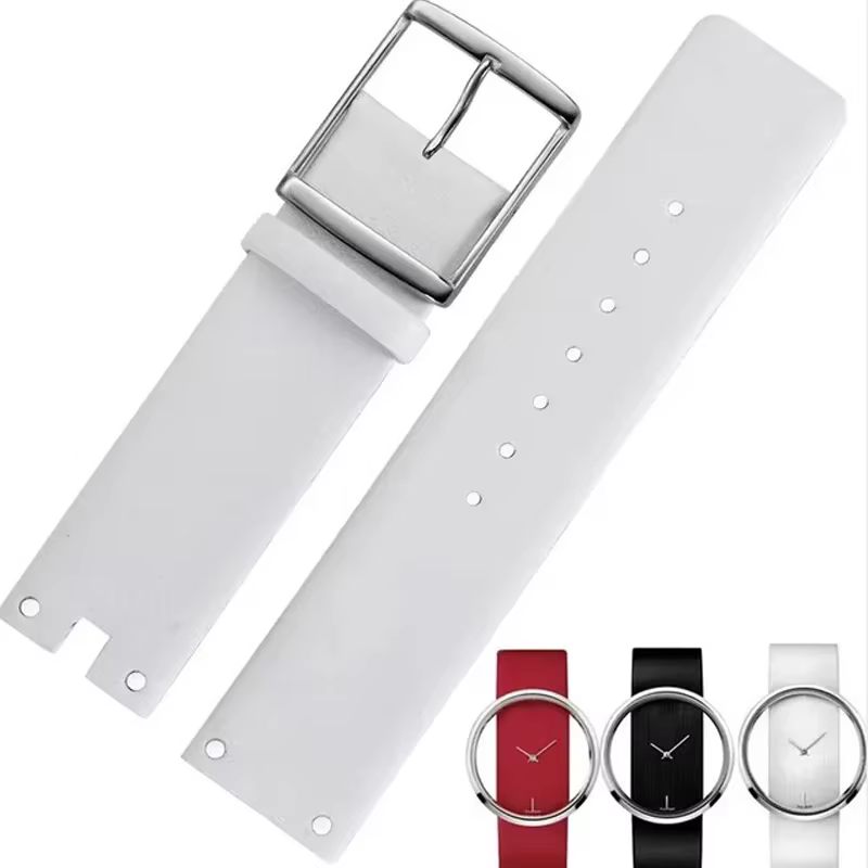 Nouveaux bracelets de montre pour CK K94231 K 9423101 Cuir véritable Durable doux pour Bracelet