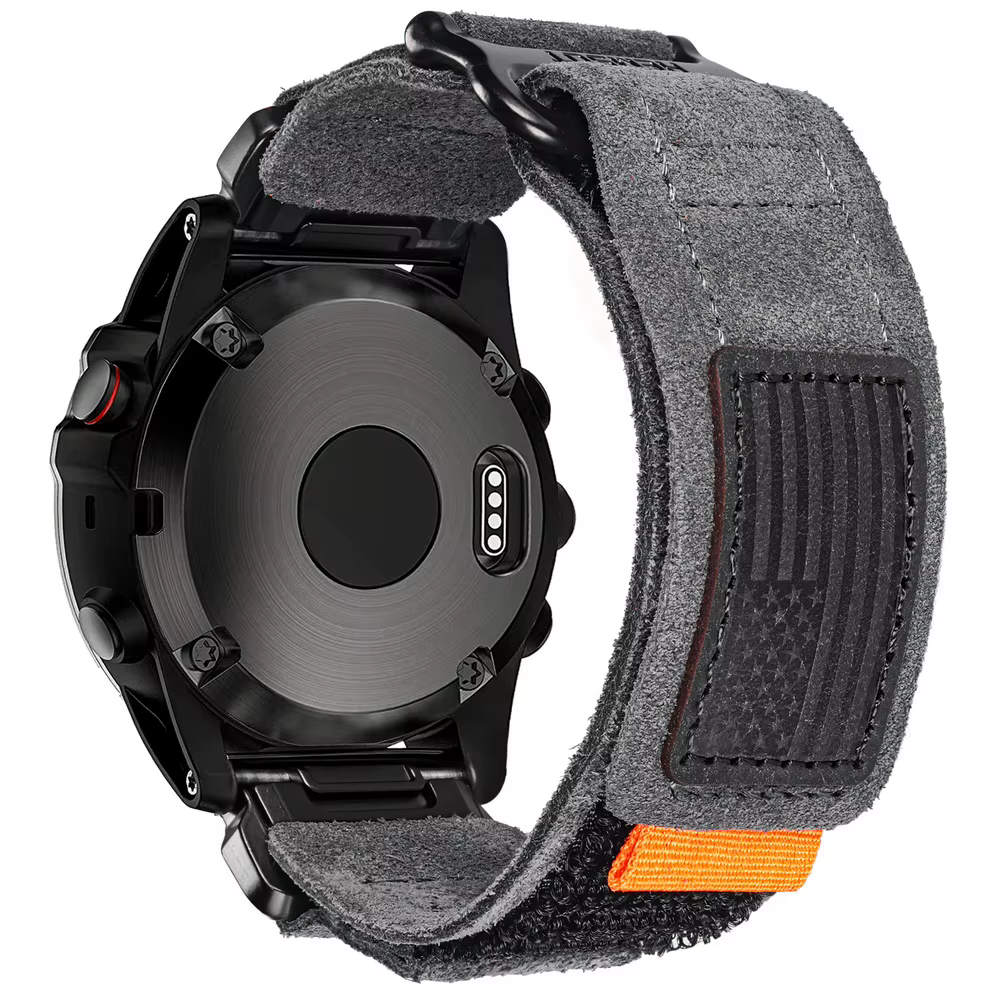 JAMEKER pour bracelet de montre en cuir Garmin Quickfit 20 22 26mm