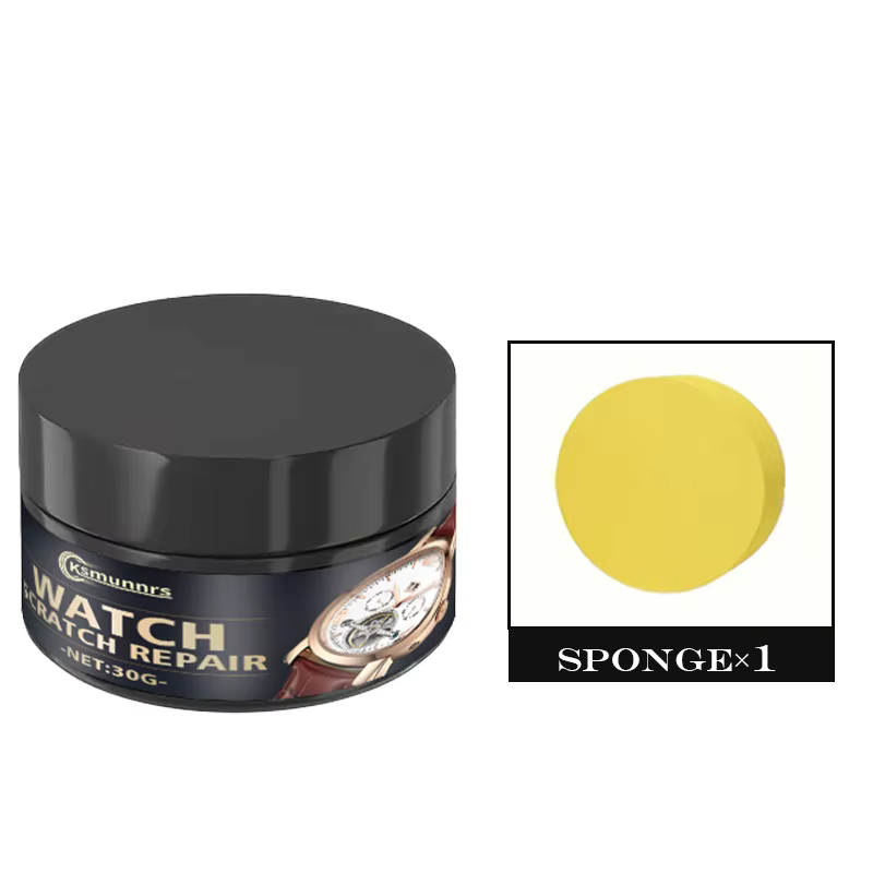 Pâte de polissage pour montres : élimination des rayures du bracelet/écran