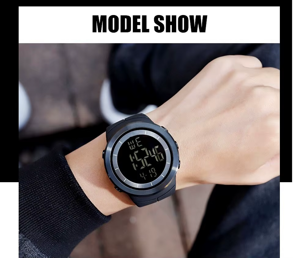Montre de Sport militaire numérique pour hommes