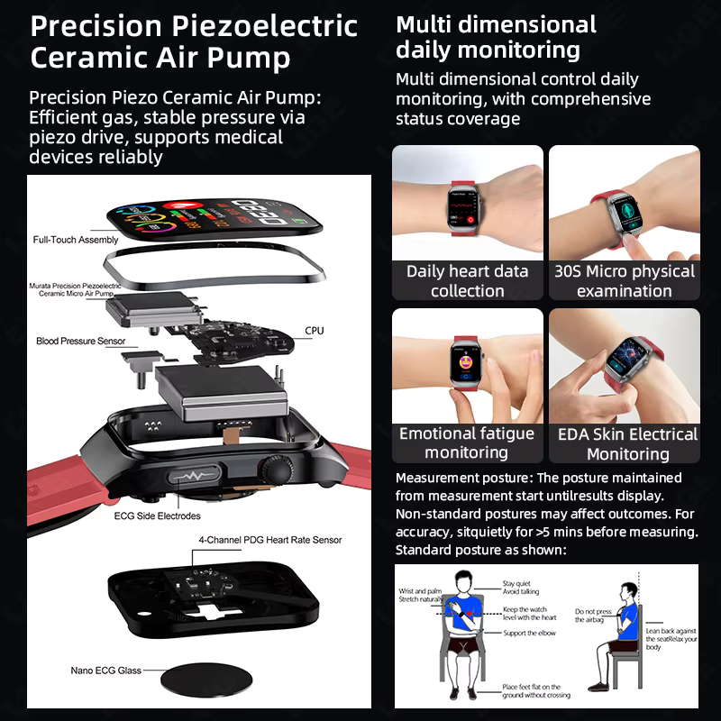 Montre connectée LIGE nouvelle génération