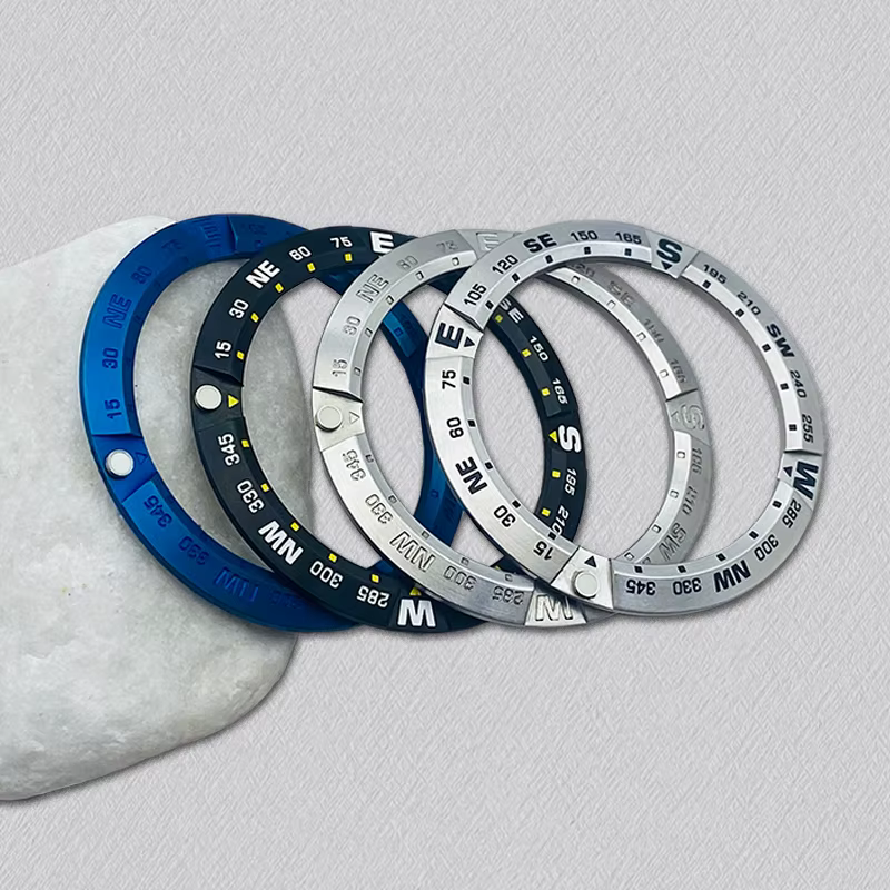 Anneau d'insertion de lunette de montre en acier Mod 41mm x 32mm, adapté à la série Seiko Prospex, nouveaux boîtiers de montre samouraï pour hommes, pièces de réparation