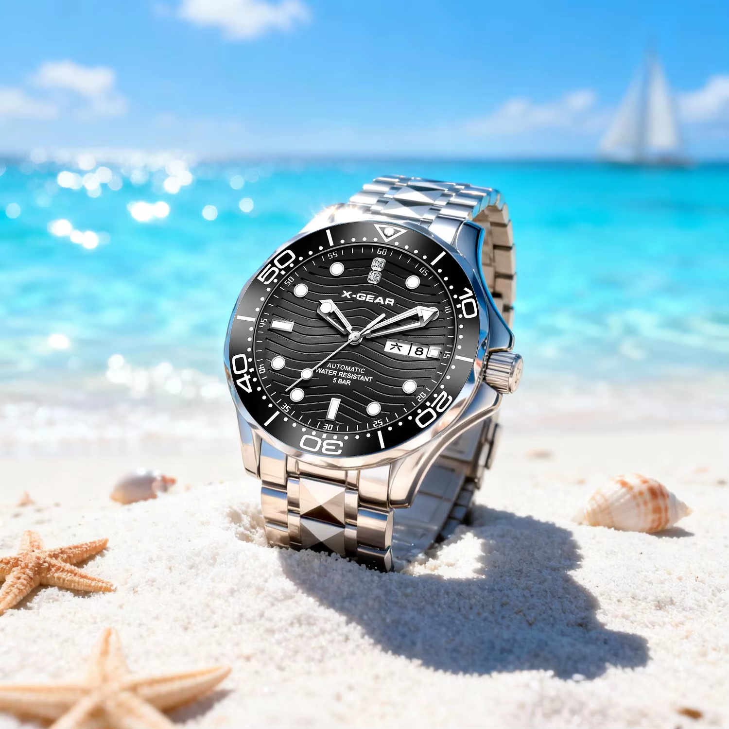 Montre mécanique pour homme Seamaster