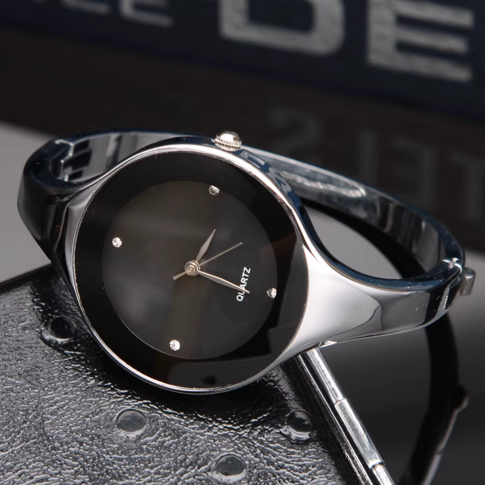 Mode femmes bracelet montre de luxe marque en acier inoxydable analogique Quartz montre-bracelet Simple décontracté dames horloge cadeau Reloj Mujer