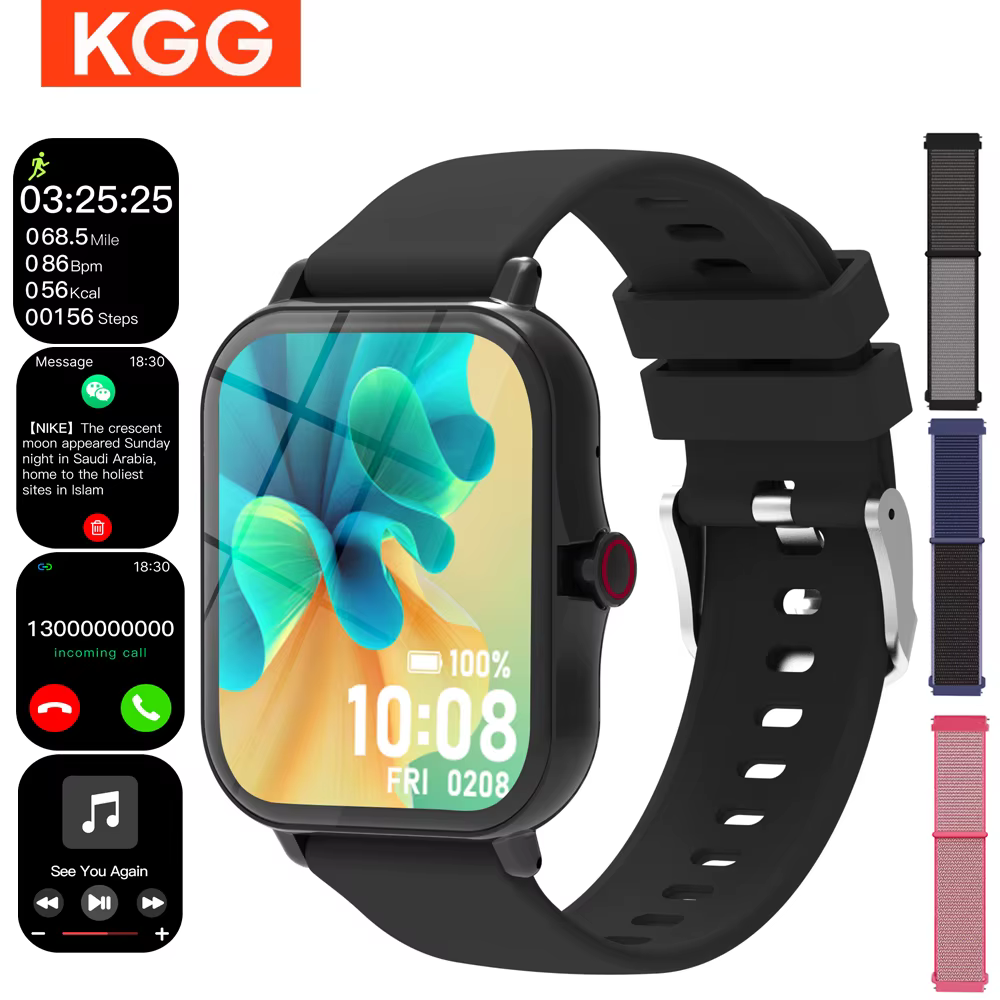 Montre connectée avec écran HD de 1.83 pouces